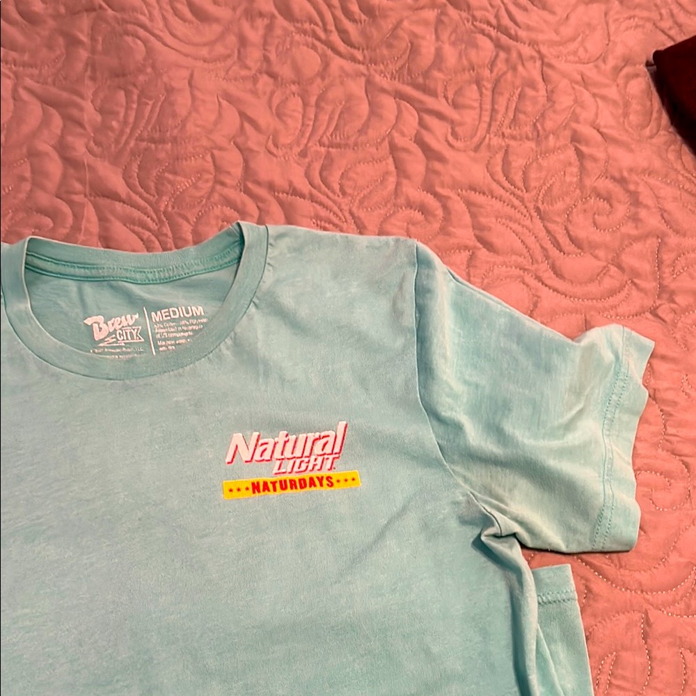 Mens mint green tee